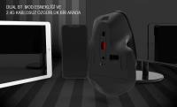 INCA IWM-553S Bluetooth+Wireless Double Mod Rechargeable Silent şarjlı